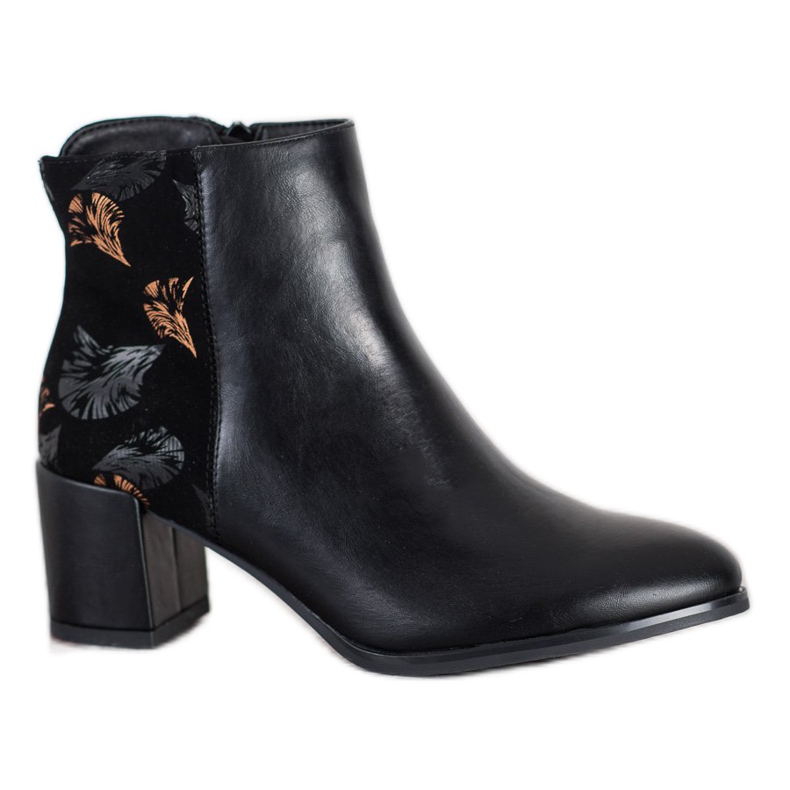 Sergio Leone Botas calentitas con estampado negro