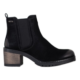 Sergio Leone Botas Chelsea con estilo negro
