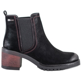 Sergio Leone Botas Chelsea con estilo negro