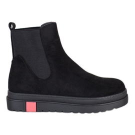 Seastar Botas en la plataforma negro