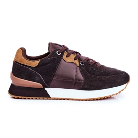 Zapatos Deportivos Hombre Big Star Brown GG174177 marrón