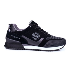 Zapatillas deportivas para hombre Big Star Black GG174548 negro gris Zapatillas deportivas para hombre Big Star Black GG174548 negro gris
