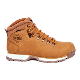 Zapatos De Trekking Para Hombre Big Star Outdoor Camel GG174402 beige amarillo