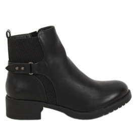 Botines Chelsea negros para mujer negro MDM226 Negro