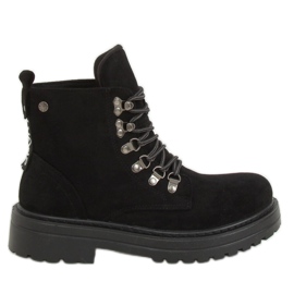 Botas negras A88-38 Negra negro