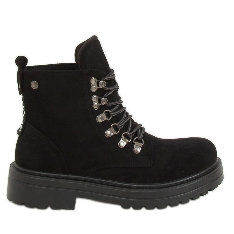 Botas negras A88-38 Negra negro