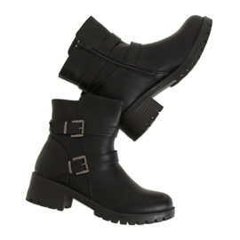 Black Botas negras de mujer ZX2802 Black negro
