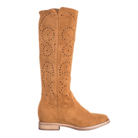 Seastar Botas caladas marrón