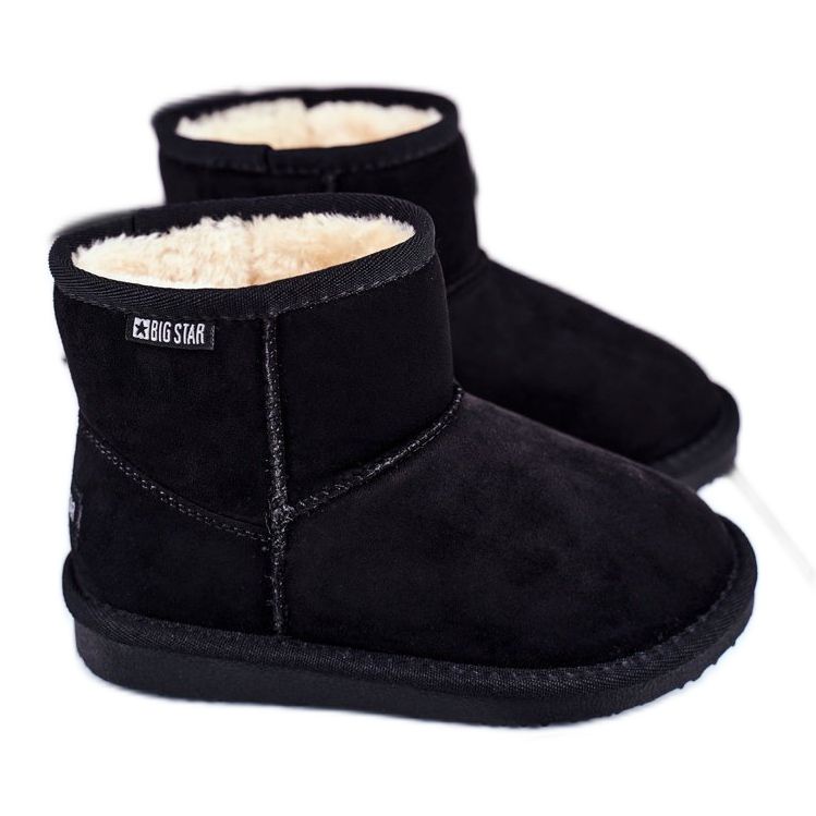 Botas de nieve para niños Big Star negras GG374081 negro