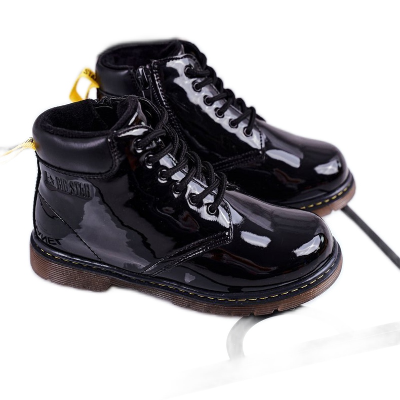 Botas de abrigo para niños Big Star Black GG374075 negro