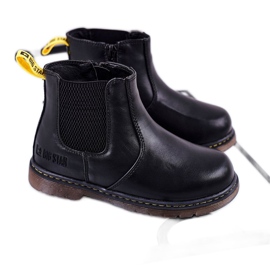 Botas Jodhpur para niños Big Star Black GG374080 negro
