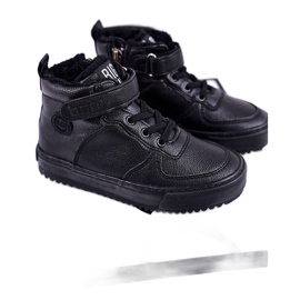 Botas para niños Big Star Warm Black GG374040 negro
