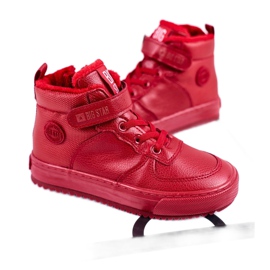 Zapatos para niños Zapatillas Big Star Warm Red GG374042 rojo