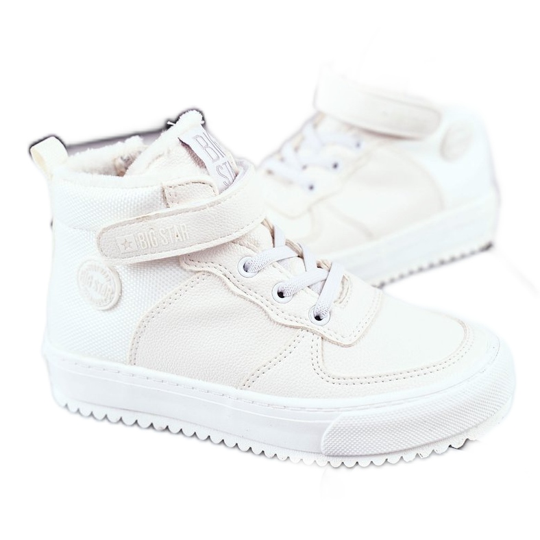 Botas para niños Big Star Warm White GG374041 blanco Botas para niños Big Star Warm White GG374041 blanco