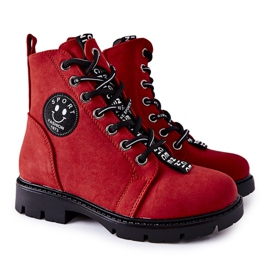 Vinceza Botas para niños Workery Red Mini Aspen rojo Vinceza Botas para niños Workery Red Mini Aspen rojo