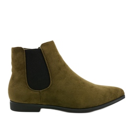 Botas planas verdes Botas Chelsea con aislamiento Myron