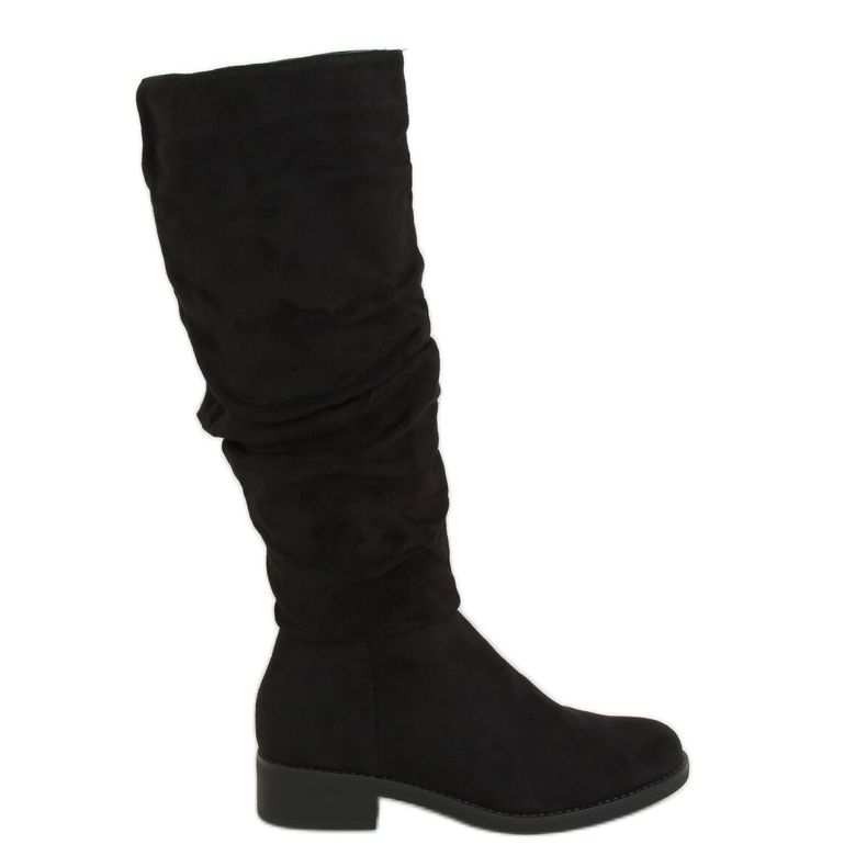 Botas negras de mujer negras D7525 Black negro Botas negras de mujer negras D7525 Black negro