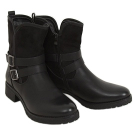 Botas negras de mujer negras 8912 Black negro