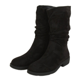 Botas cortas de mujer negras CH1908 Negra negro