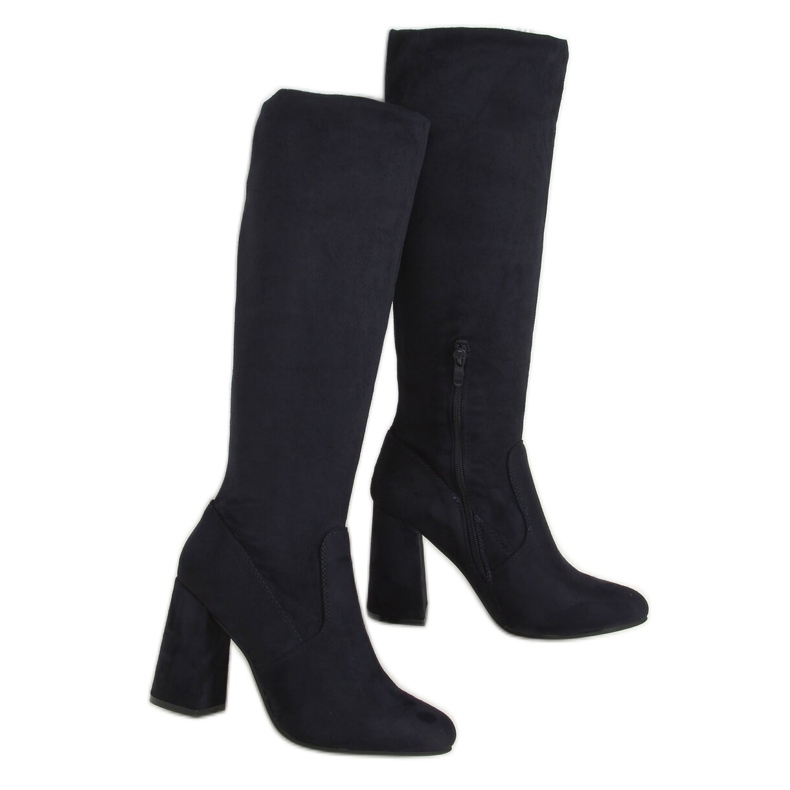 Tacones azul marino D7533 D.BLUE