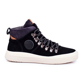 Zapatillas Hombre Piel Big Star Negro GG174330