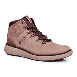 Botas Trekker de Piel para Hombre Big Star Brown GG174492 marrón Botas Trekker de Piel para Hombre Big Star Brown GG174492 marrón