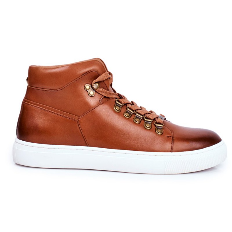 Zapatillas Hombre Piel GOE Marrón GG1N3011