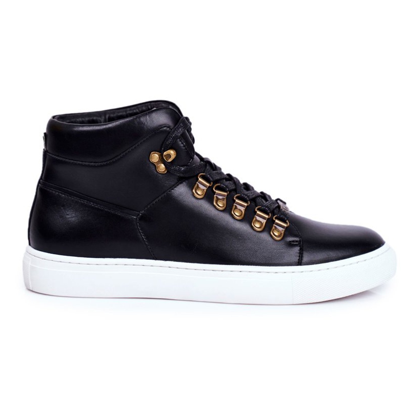Zapatillas Hombre Piel GOE Negras GG1N3009 negro