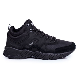 Zapatos Trekker para Hombre Big Star Outdoor Black GG174409 negro Zapatos Trekker para Hombre Big Star Outdoor Black GG174409 negro