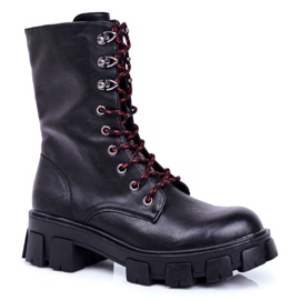 S.Barski Botas Moderniso High Grunge Negras para Mujer negro