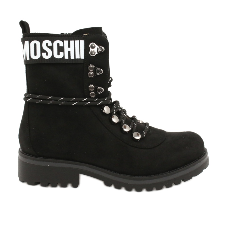Evento Botas de madera High Black 9BT35-1331 Black Popsi negro