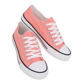 Zapatillas de mujer clásicas coral JD05P Coral multicolor rosa