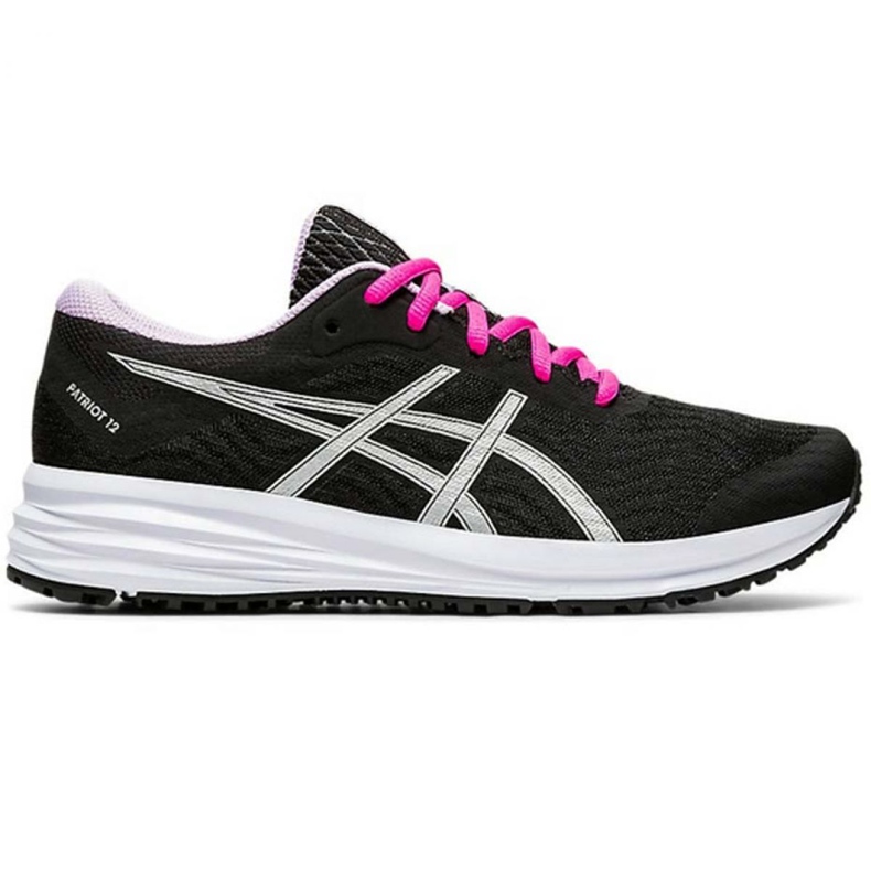 Zapatillas de running Asics Patriot 12 W 1012A705 002 negro rosado