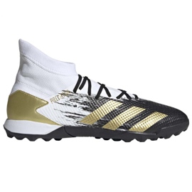 Botas de fútbol adidas Predator 20.3 M Tf FW9191 negro blanco Botas de fútbol adidas Predator 20.3 M Tf FW9191 negro blanco