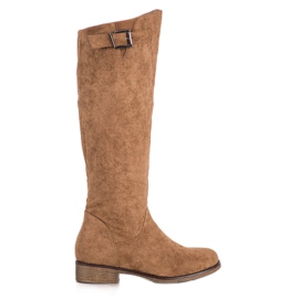 Seastar Botas beige marrón