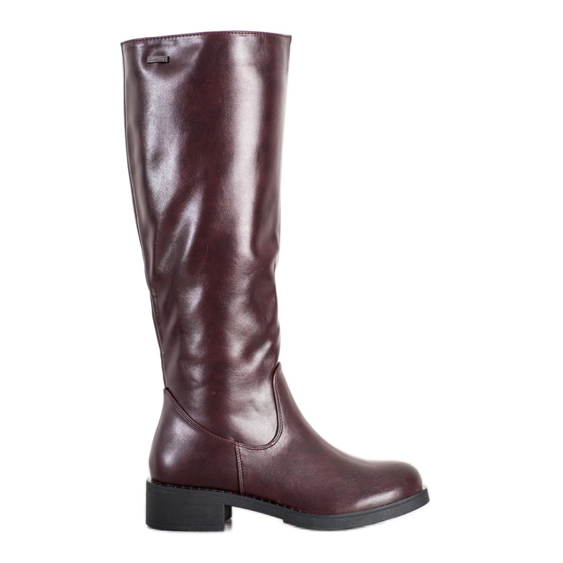 Botas cálidas de Sergio Leone rojo