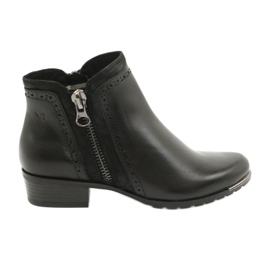 Botas caprice para mujer peine negro 25403-25 922
