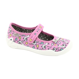 Calzado infantil befado 114X416 rosa multicolor