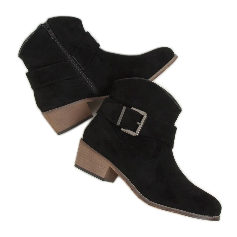 Black Botas negras de mujer E2251 Black negro Black Botas negras de mujer E2251 Black negro