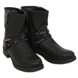 Botas militares negras J19-108 Black negro