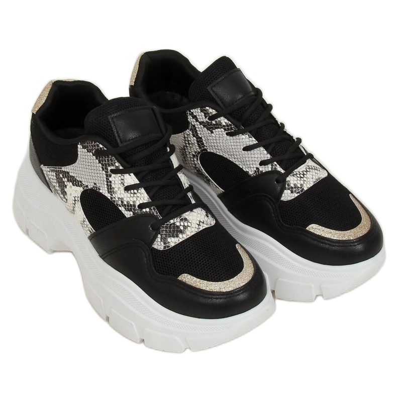 Black BL195P Zapatillas deportivas de mujer negras negro