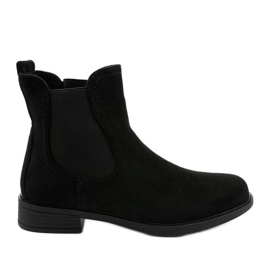 Botas sin cordones negras de Aveley negro