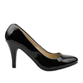 Tacones altos negros Merelea lacados