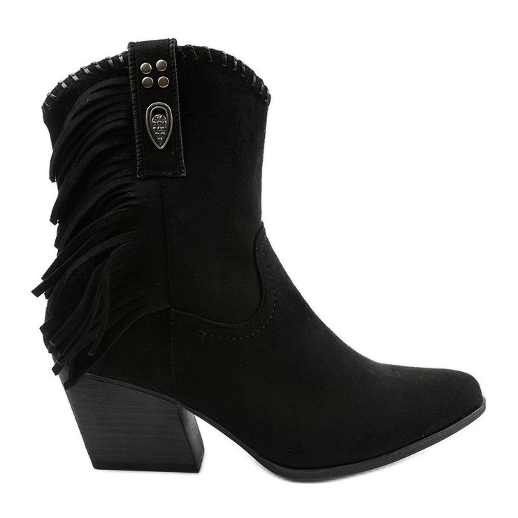 Botas camperas en ante negras de Lamimeila negro Botas camperas en ante negras de Lamimeila negro