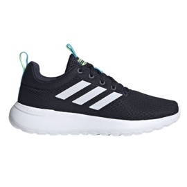 Zapatillas Adidas Lite Racer Cln Jr FV9608 negro azul marino