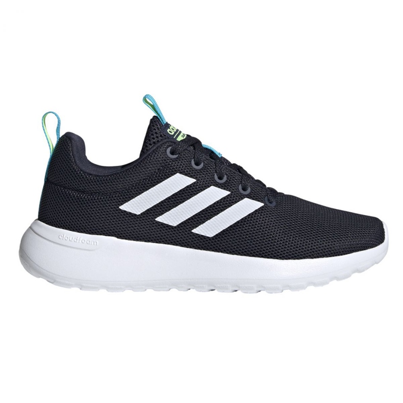 Zapatillas Adidas Lite Racer Cln Jr FV9608 negro azul marino
