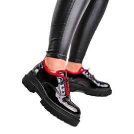 PV3 Zapatos Visconi Leather Mujer Negras 7427936 negro