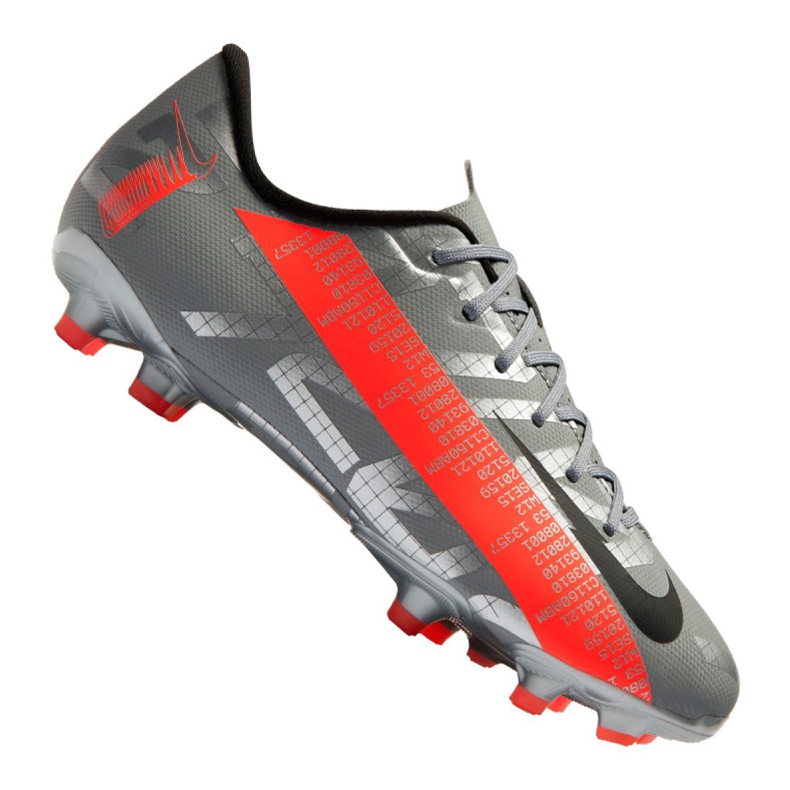 Zapatos de fútbol Nike Vapor 13 Academy Mg Jr AT8123-906 gris