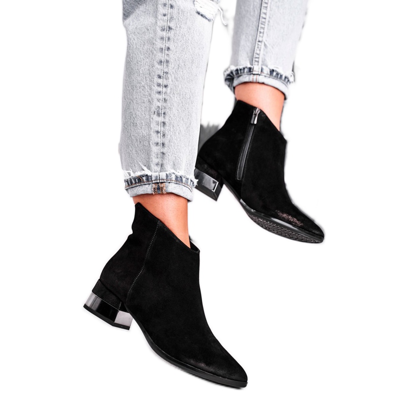 Botas Calientes Mujer Piel Laura Messi Negra 2207 negro
