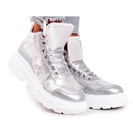 PS1 Calzado Deportivo Mujer Warmed Silver Davan plata